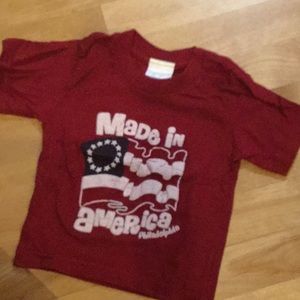 Made in America t-shirt size 12M